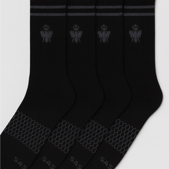 Bombas Women’s 4 pack Calf Socks / NWT / Size M / MSRP $56 - Picture 4 of 5